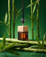 Άρωμα αυτοκινήτου Bamboo BY VELCHEVA, με φρέσκα καλάμια μπαμπού, γυάλινο μπουκαλάκι 10ml